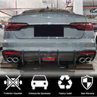 Audi A4 B10 2024– Bakre stötfångardiffusor V3 (för S-Line, kolfiber) foto 2