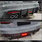 Audi A4 B10 2024– Bakre stötfångardiffusor V3 (för S-Line, kolfiber) foto 3