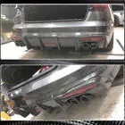 Audi A4 B10 2024– Bakre stötfångardiffusor V3 (för S-Line, kolfiber) foto 4