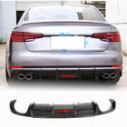 Audi A4 B9 2015–2024 Bakre stötfångardiffusor V1 (för S-Line Sedan 2015-2019, kolfiber) foto 1