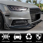 Audi A4 B9 2015–2024 Frontläpp till främre stötfångare Lip V2 (för S-Line Sedan 2015-2019, Carbon) foto 3