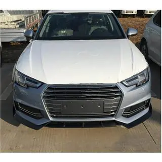 Frontläpp till främre stötfångare Lip V5 (för S-Line Sedan 2015-2019, kolfiber) foto 4