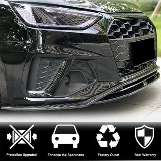 Frontläpp till stötfångare Lip V2 (för S-Line Sedan 2019-2024, kolfiber) foto 3