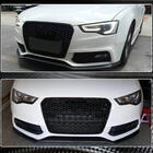 Audi A5 2007–2015 Frontläpp till stötfångare Lip V1 (för S-Line 2012-2015, kolfiber) foto 3