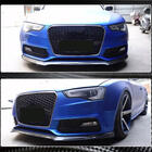 Audi A5 2007–2015 Frontläpp till stötfångare Lip V1 (för S-Line 2012-2015, kolfiber) foto 4