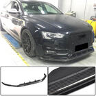 Audi A5 2007–2015 Frontläpp till stötfångare Lip V3 (för S-Line 2012-2015, kolfiber) foto 1