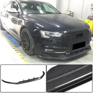 Frontläpp Lip V4 (för S-Line 2012-2015, kolfiber) foto 1