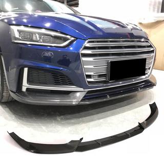 Frontspoilerläpp (för S-Line coupe/cabriolet 2016-2020, kolfiber) foto 1