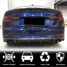 Audi A5 2016–2025 Bakre stötfångardiffusor (för S-Line 2016-2020, plast) foto 4