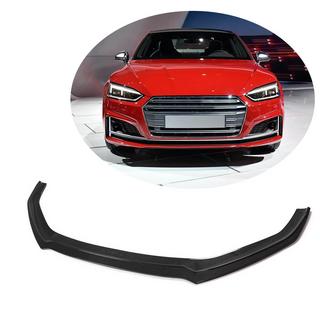 Frontläpp till främre stötfångaren Lip V1 (för S-Line 2016-2020, kolfiber) foto 1