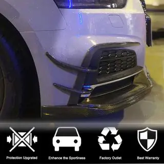 Frontläpp Flap V2 (för S-Line 2016-2020, kolfiber) foto 3