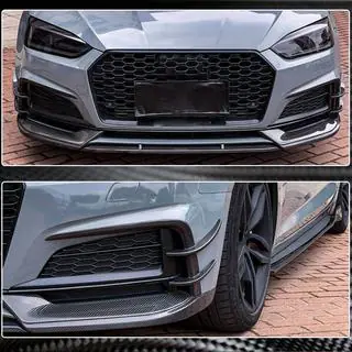 Frontläpp Flap V2 (för S-Line 2016-2020, kolfiber) foto 4