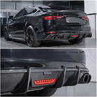Audi A5 2016–2025 Bakre stötfångardiffusor V1 (för S-Line 2016-2020, kolfiber) foto 5