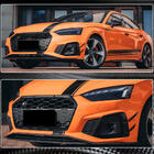 Audi A5 2016–2025 Frontläpp Lip V1 (för S-Line 2021-2025, kolfiber) foto 4