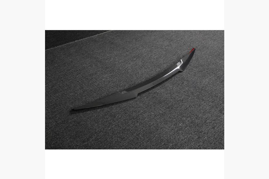 Audi A5 2007–2015 Spoiler V2 (för Coupé, kolfiber) Foto 4