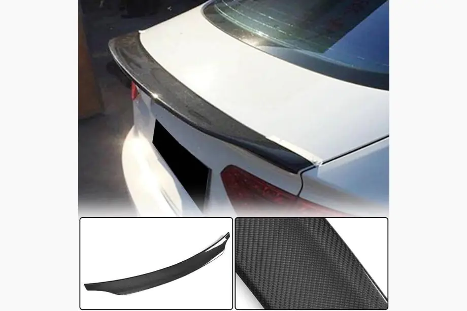 Audi A5 2007–2015 Spoiler V1 (för Coupé, kolfiber) Image
