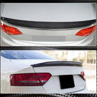 Audi A5 2007–2015 Bakluckespoiler (kolfiber) V2 foto 6