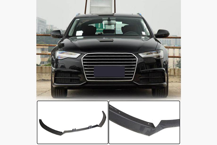 Audi A6 C7 2011–2017 Frontläpp i kolfiber V2 (för S-Line 2014-2018) Image