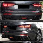 Audi A6 C7 2011–2017 Bakre stötfångardiffusor i kolfiber (för S-Line 2014-2018) foto 1