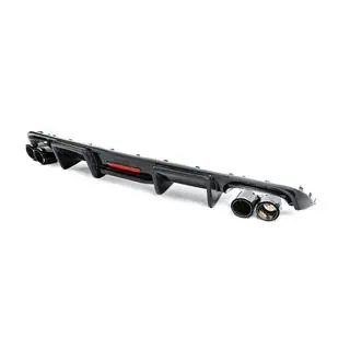 Bakre stötfångardiffusor i kolfiber (för S-Line 2014-2018) Audi A6 C7 2011–2017 foto 3