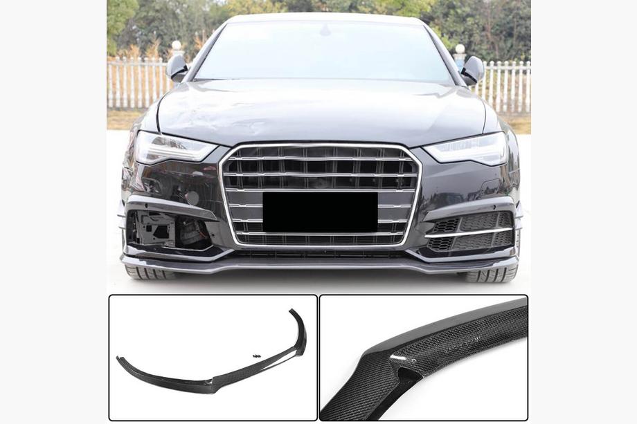Audi A6 C7 2011–2017 Frontläpp Carbon V3 (för S-Line 2014-2018) Image