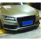 Audi A7 2010–2018 Frontläpp spoiler till främre stötfångaren Lip V1 (för S-Line, 2010-2014, kolfiber) foto 3