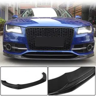 Frontläpp Lip V2 (för S-Line 2010-2014, kolfiber) foto 1