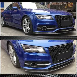 Frontläpp Lip V2 (för S-Line 2010-2014, kolfiber) foto 3