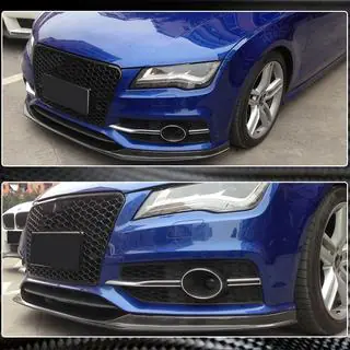 Frontläpp Lip V2 (för S-Line 2010-2014, kolfiber) foto 4