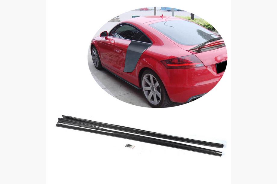 Audi TT 2006–2014 Sidokjolar V1 (Kolfiber) Image