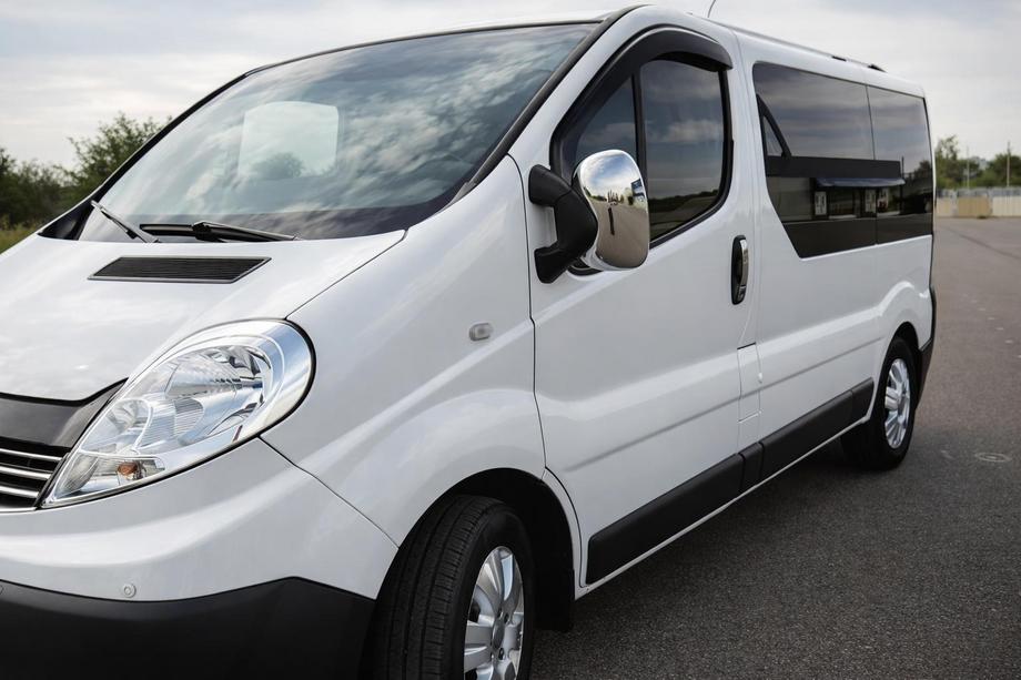 Renault Trafic 2001–2015 Spegelskal (2 st) Förkromad plast Image