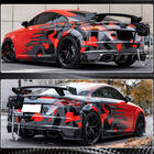 Audi TT 2014–2023 Flap-tillägg till bakre stötfångare (för S-line/TTS/TTRS, 2014-2019, Kolfiber) foto 4