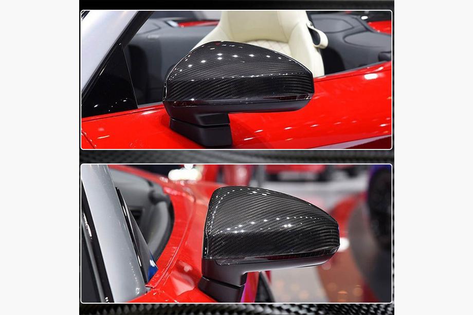 Audi TT 2014–2023 Spegelskåpor (Carbon) Foto 5