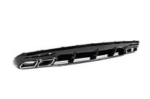 Mercedes S-class C217 Coupé 2014–2020 Bakre diffuser med avgastips Silver (2018-2020) foto 5