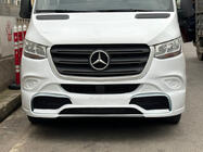 Mercedes Sprinter W907/W910 2018– Frontläpp till främre stötfångare V2 (för lackering) foto 1