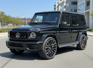 Mercedes G class W463 1990–2018 Smidda aluminiumfälgar Custom AMG-Design (4 st) foto 1