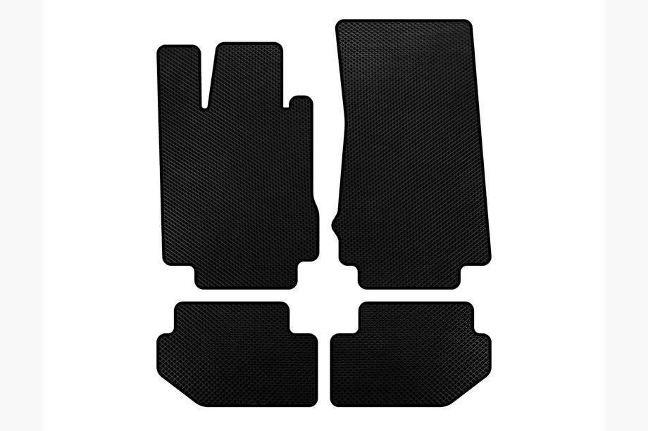 Mercedes CL-klass C215 1999–2006 EVA bilmattor (svarta) Image