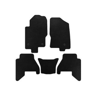 EVA V2 bilmattor (2 rader, svart) Nissan Pathfinder R51 2005–2014