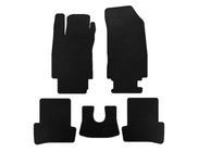 Renault Clio III 2005–2012 EVA bilmattor (svarta) foto 1