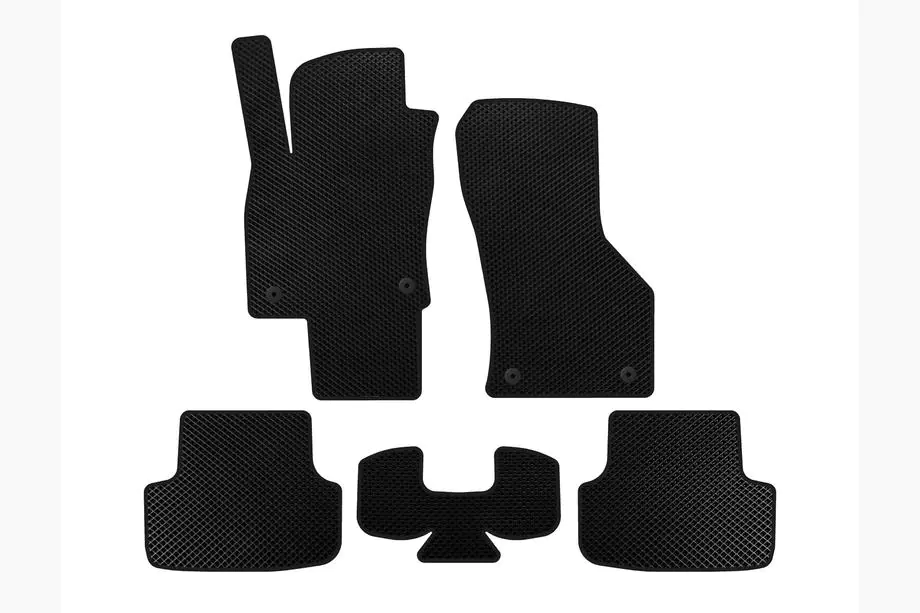 Seat Leon 2013–2020 EVA bilmattor (svarta) Image