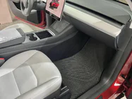 Tesla Model Y 2020– EVA-golvmattor för kupén (2020-2024, Svart) foto 2