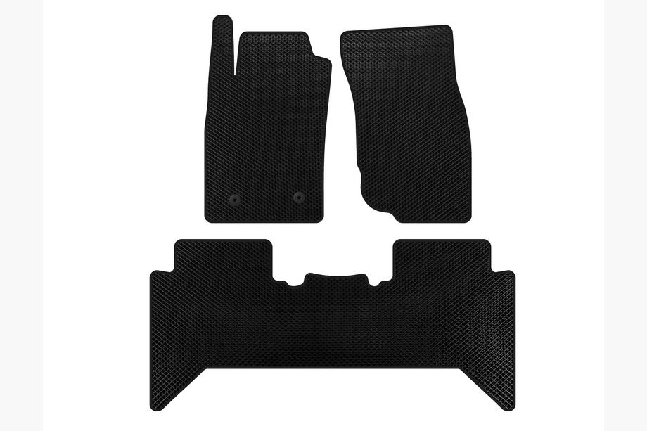 Toyota Hilux 2006–2015 EVA V2 bilmattor (svarta) Image