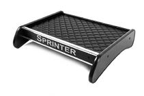 Mercedes Sprinter W907/W910 2018– Instrumentbrädshylla (svart med svart söm) foto 3