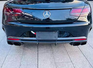Mercedes S-class C217 Coupé 2014–2020 BRB kolfiberkåpor, sats foto 3