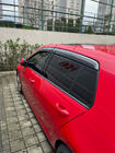 Volkswagen Golf 6 2008–2014 Vindavvisare för fönster med kromlist HB (4 st, Sunplex Steinless) foto 1
