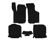 Audi A3 1996–2003 Premium textilmattor (HB, 3-dörrars, svart) foto 2