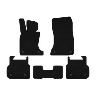 Textilmattor Premium (för F01, Svart) BMW 7-serien F01/F02 2008–2015 foto 1
