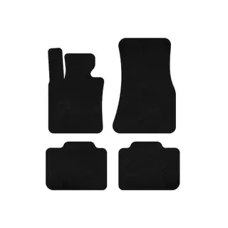 Premium textilmattor (Svart)
