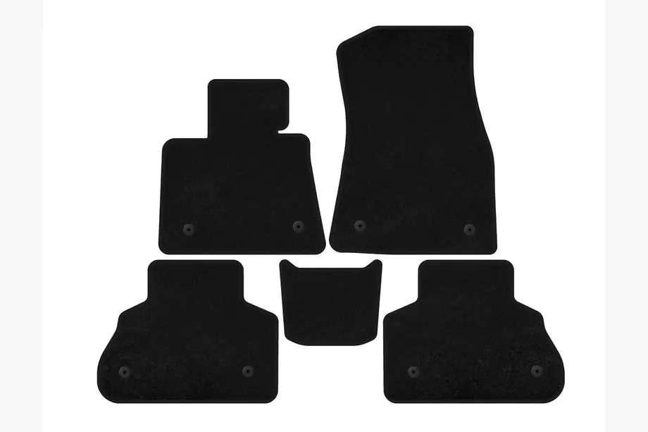 BMW X5 G05 2019–2026 Premium textilmattor (Svart) Image