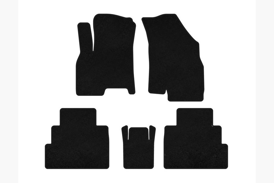 Chery Tiggo 7 2020– Premium textilmattor (Svart) Image